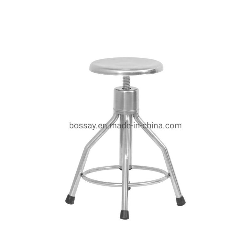 Stainless Steel Dental Doctor Dentist Stool Assistant Stool Nursing Chair