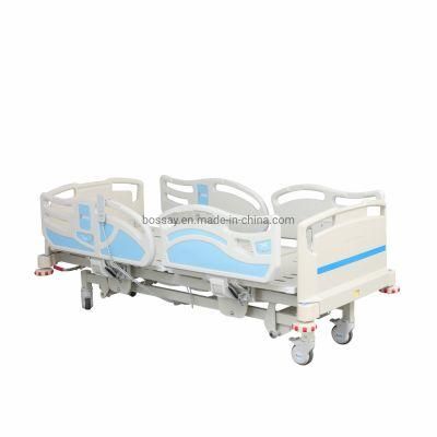 Multifunction Folding Medical Furniture Adjustable Electric ICU Nursing Hospital Bed