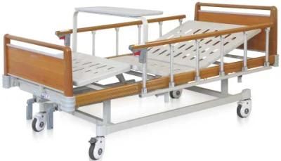 Emergency Adjustable Used Transfer Hospital Manual Bed Patient Care ABS 2-Crank Medical