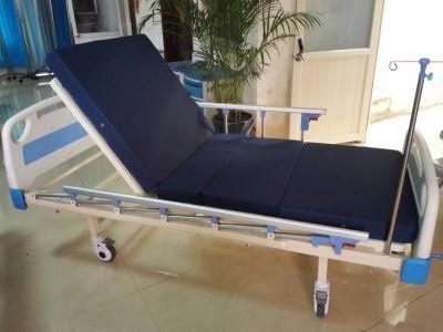 2022 Cheapest Economy 1 Crank Manual Hospital Medical Bed