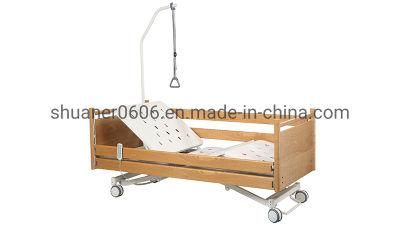 Price Home Furniture Wooden Steel Structure Five Function Adjustable Home Nursing Medical Wood Bed K-5A