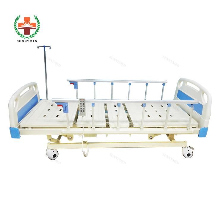 Remote Control Five Function Medical Instruments Electric Hospital Bed