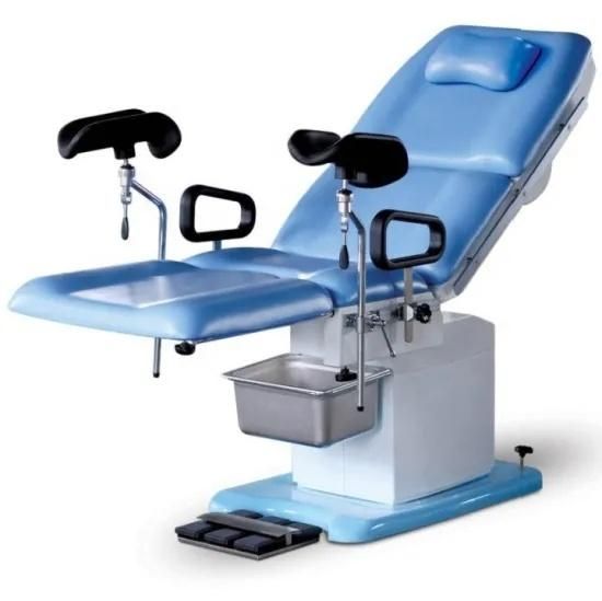 Hospital Medical Electric Gyne Coach with Padel Obstetrics Examination Bed