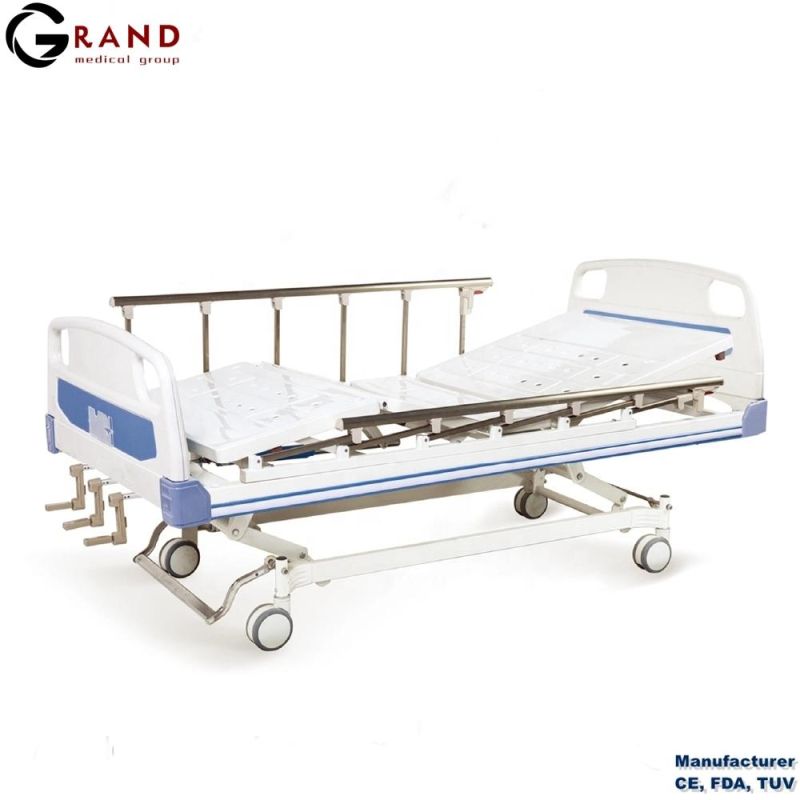 Manual 3 Function Hospital Bed for Medical Equipment