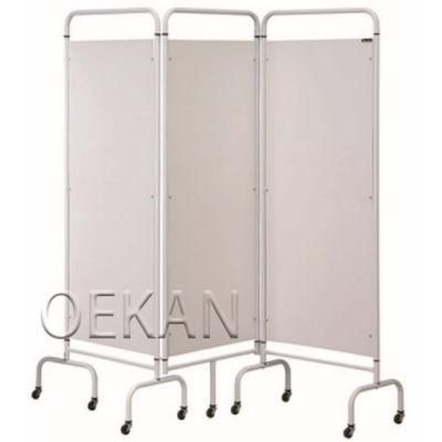 Hospital Furniture Folding Movable Screen in Clinic Exmination Room