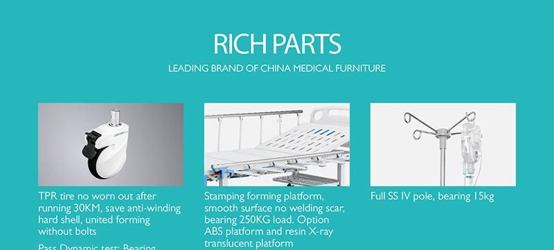 A1w Hospital Patient Manual Hand Control Bed Exporter