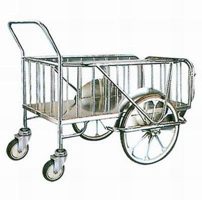 (MS-T100S) Hospital Stainless Steel Medical Dressing Material Delivery Trolley