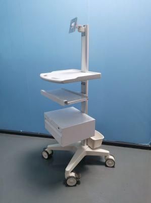 Professional Supplier Height Adjustment Hospital Medical Computer Cart