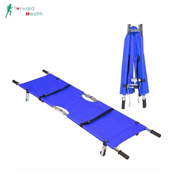 Medical Stretcher Used for Hospital, Orange Color