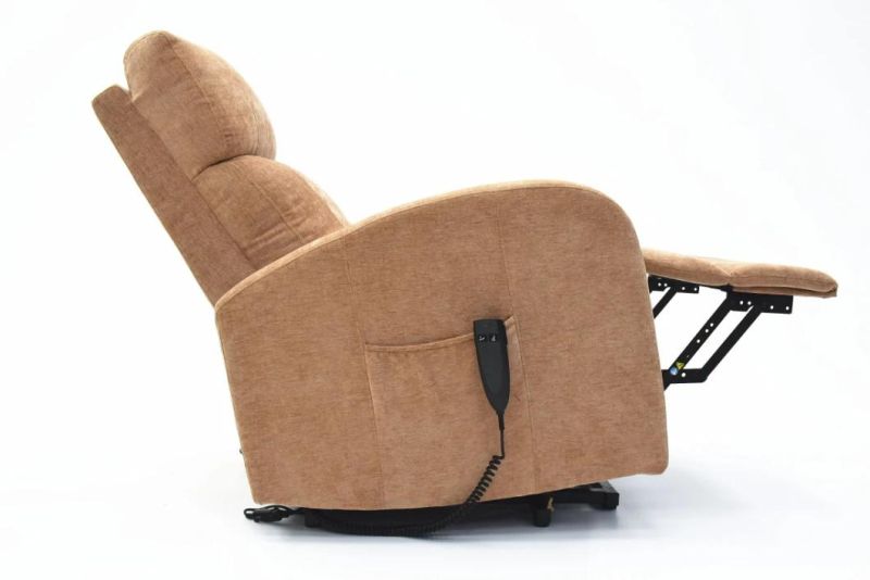 Geeksofa Living Room Adjustable Fabric Power Electric Assist Lift Recliner Chair for The Elderly