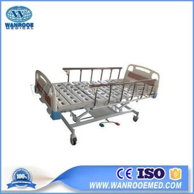 Bah300 Hospital Adjustable Manual Hydraulic Medical Patient Care Bed