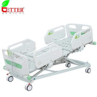 Medical Equipment Hospital 5 Function Electric ICU Bed