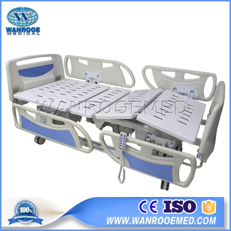Bae505A Hospital Furniture ICU 5 Function Electric Medical Adjustable Patient Bed