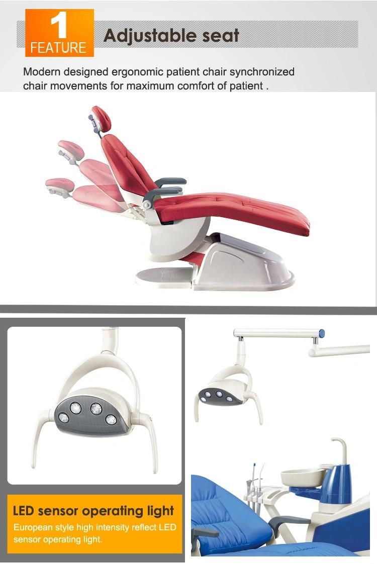 Good Quality a Complete Set of Dental Chair for Dentist