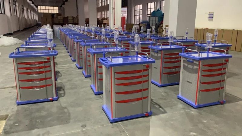 Stainless Steel Corrosion Resistance CE&ISO Approved Emergency Cart