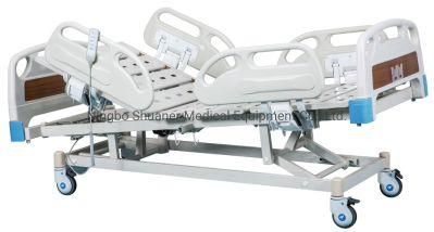 China Wholesale Comfortable Five Functions Manufactures Medical Table Hospital Bed