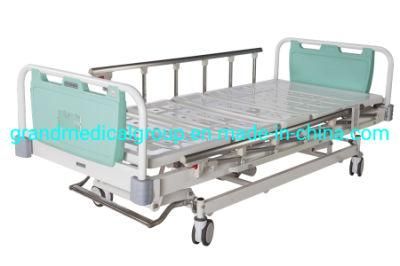 Hospital Bed Adjustable Two Function Mobile Medical Bed