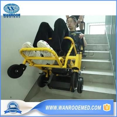 Ea-6fpa Foldable Electric Motorized Evacuation Emergency Climbing Stair Lift Chair Stretcher for Patient Transfer