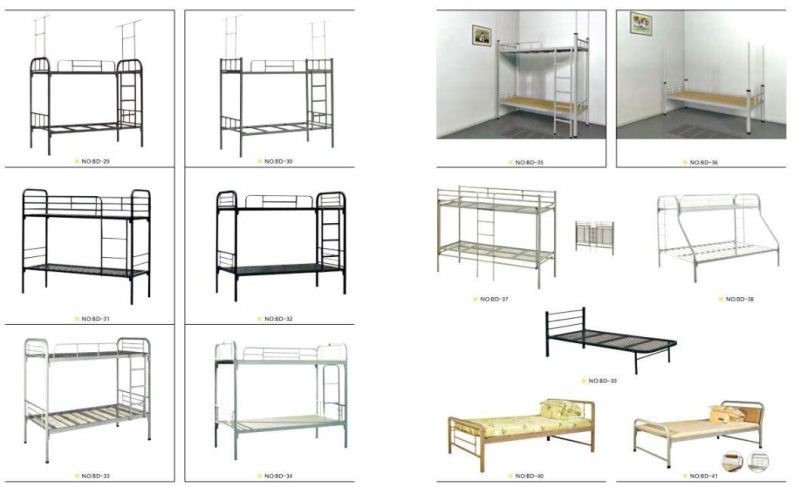 School or Hospital Single Bed Sets Metal Beds
