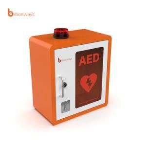 OEM ODM Aed Medical Emergency Cabinet with Voice Alarm System