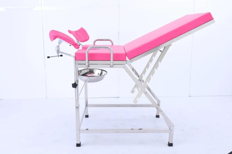 Stainless Steel Gynecological Examination Bed Jyk-B7205