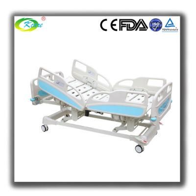 Deluxe 5 Functions Electric Hospital Beds with X Ray /CPR ICU Used
