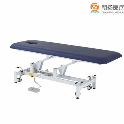 Medical Electric Flat Massage Bed Lift Physiotherapy Diagnosis Treatment Table Cy-C105