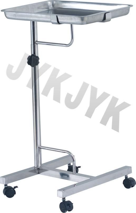 Stainless Steel Medical Cart of Single Basin