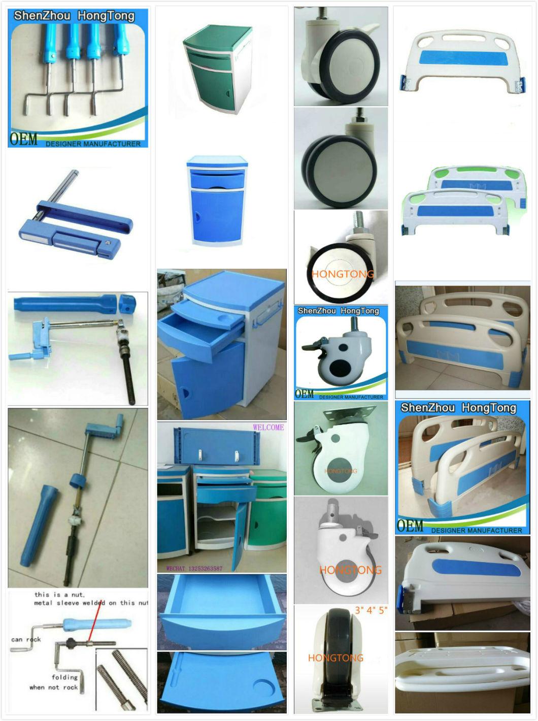 Customized Bed Siderails with Nine 9 (five) Upright Post Medical Bed Accessories