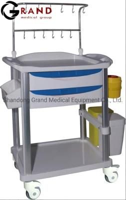 Factory Price Medical Infusion Instrument Trolley Transfusion Cart for Hospital