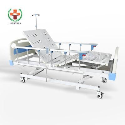 Three Function Medical Equipment Patient Care Electric Hospital Bed