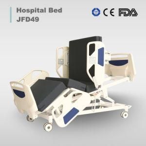 Adjustable Electric Medical Universal Hospital Bed with Aluminum Side Rail