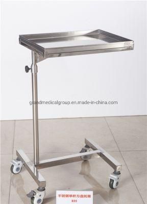 Simple Auxiliary Stainless Steel Pet Hospital Special Desk Convenient Table
