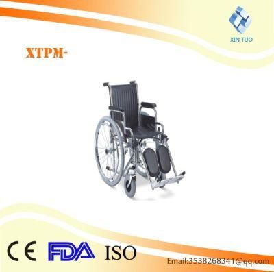 Superior Quality Chromed Steel Frame Manual Wheelchair
