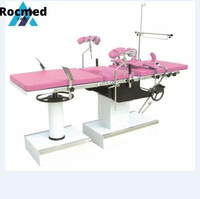 Parturition Steel Gynecology Delivery Bed