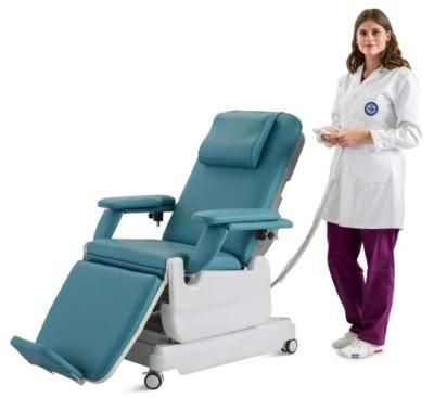 Hospital Multi-Function Adjustable Medical Electric Dialysis Chair with CE&FDA