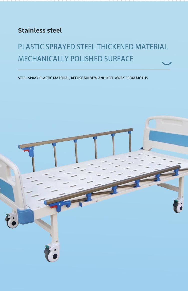 High Quality Medical Manyal Multi Funcitons Turn Nursing Folding ICU Patient Electric Hospital Nursing Bed