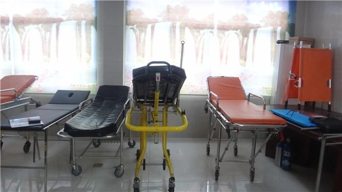 Hospital Ambulance Aluminum Alloy Fold Emergency Stretcher