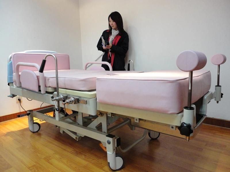 Grab Handle Hospital Labor Treatment Birth Delivery Equipment Gynecology Medical Electrical Ldr Bed