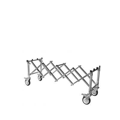 Coffin Trolley Mortuary Transfer Trolley Mortuary Equipments Folding Stretcher