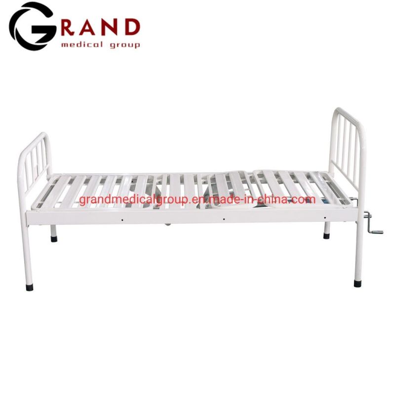 Long Service Life Medical Equipment Hospital Adjustable Patient ICU Folding Nursing Care Bed