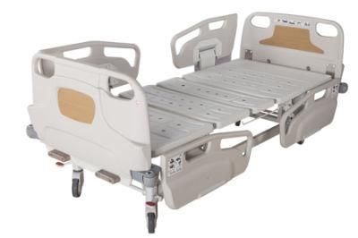 Beautiful Manual Two Function Hospital Bed Lifting Bed Nursing Bed Medical Bed