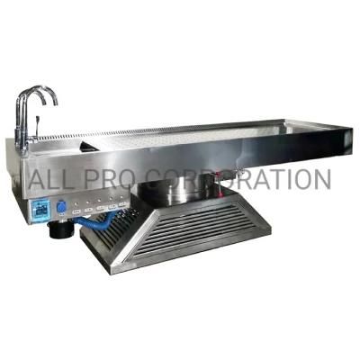 Stainless Steel Lifting Forensic Multi-Function Dissecting Table Corpse Table