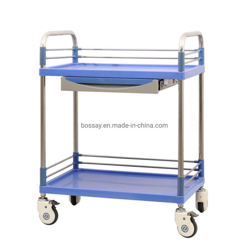 ABS Hospital Medical Carts Utility Cart Medicine Trolley Size OEM