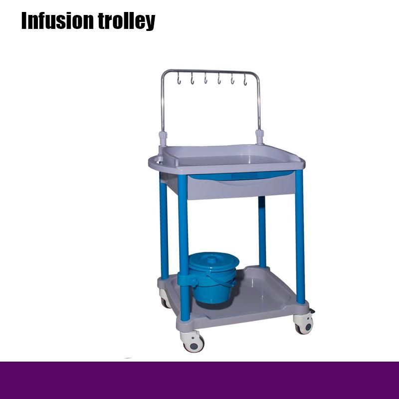 Hospital Durable Care Infusion Trolley for Sale