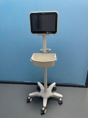 Hospital Trolley Fixed Height Rolling Stand--for Patient Monitor