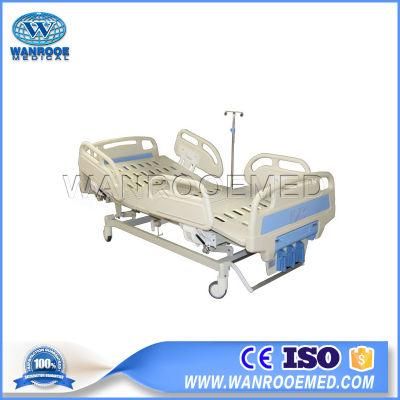 Bam300 Hospital Manual Adjustable ABS 3 Crank Medical Patient Nursing Bed