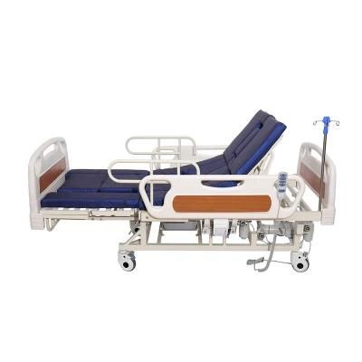 Adjustable Medical Equipment Aluminum Homecare 5 Function Electric Hospital Bed