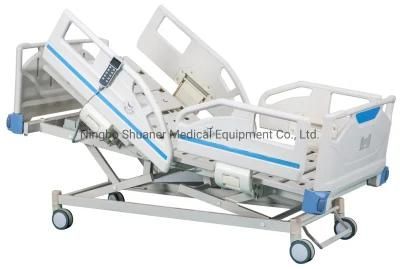 Medical Instrument Five Function Medical Electric Hospital Bed Care Bed