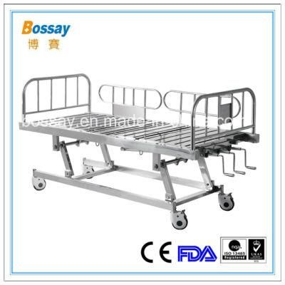 Adjustable Manual Bed Hospital Manual Bed Medical Bed